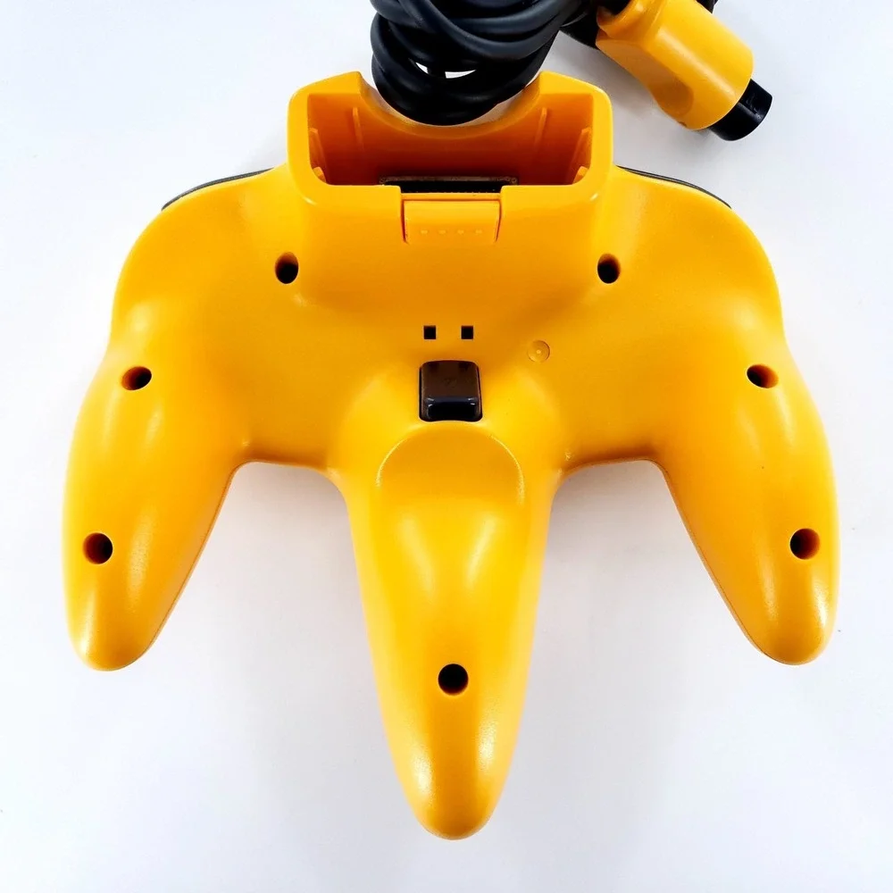 Official Nintendo 64 Gamepad Controller Yellow NUS-005 Tight Stick OEM Tested